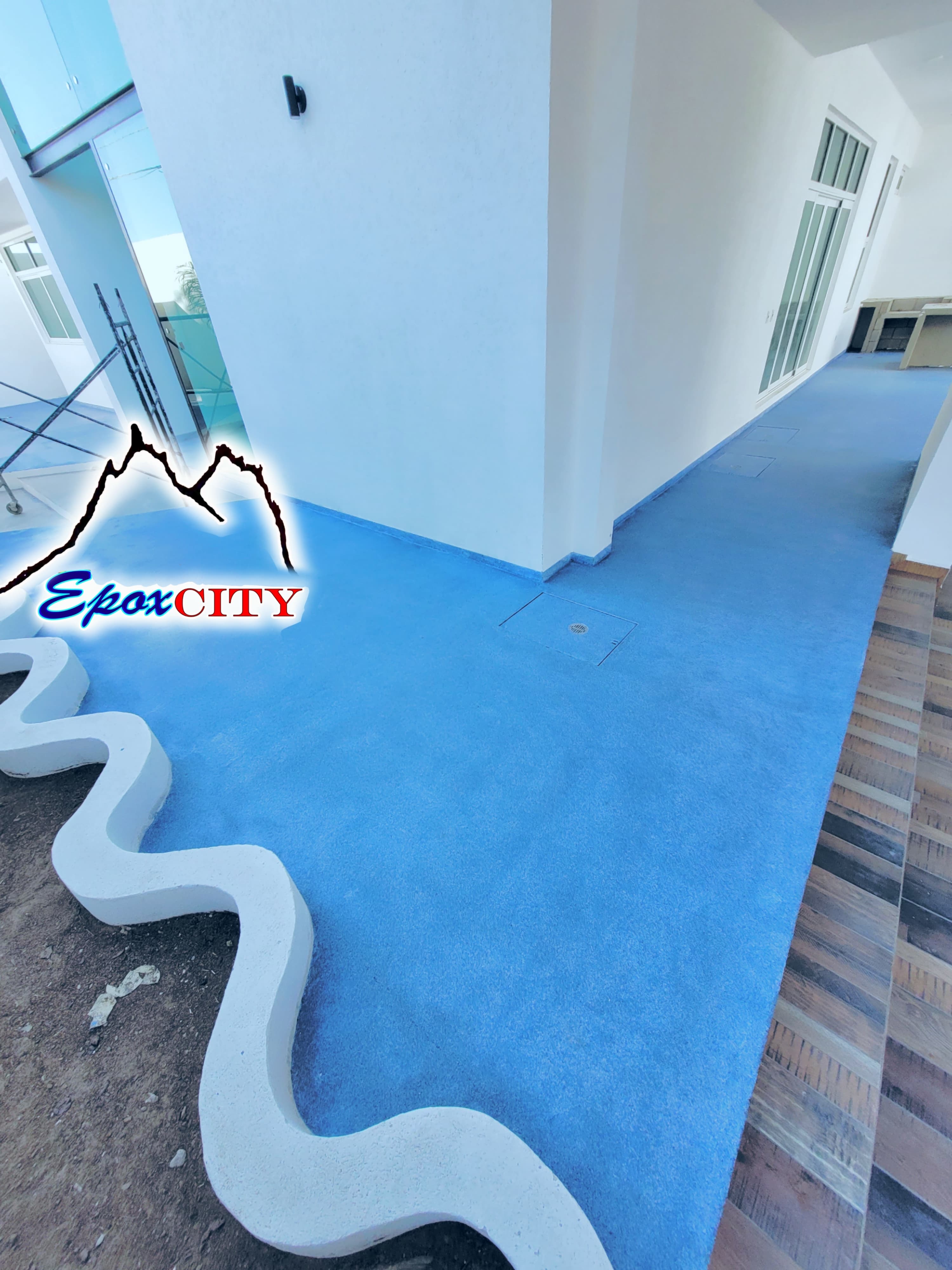 Terraza y patio residencial, Sistema Quartz — vista 2